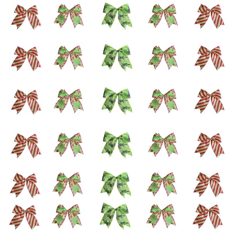 Christmas Candy Yard Decoration Ribbon For Indoor Outdoor Decor