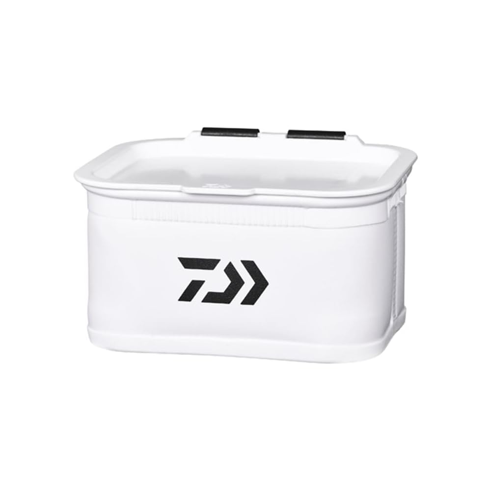 Daiwa Esabakkan M(K) White Fishing Bait Bucket 5L Waterproof Lightweight