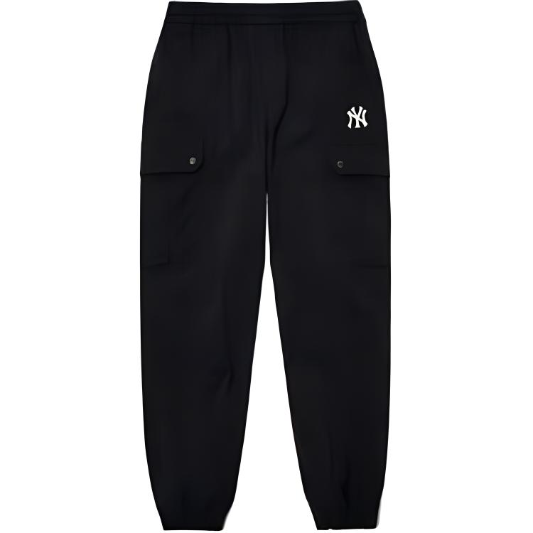 

New MLB New York Yankees Cargo Pants Unisex Black 3AWP00421-50BKS S