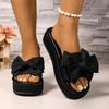 New Large-sized Women's Shoes Thick-soled One-strap Flip-flops