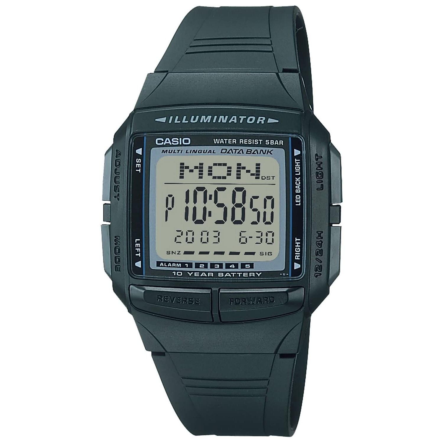 Casio Wristwatch Collection DB-36-1AJH Mens Black
