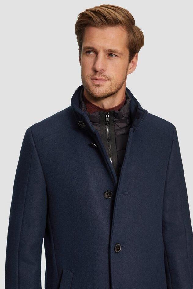 Пальто s.Oliver из шерстяной смеси с фиксированной стеганой вставкой (2149194) синий