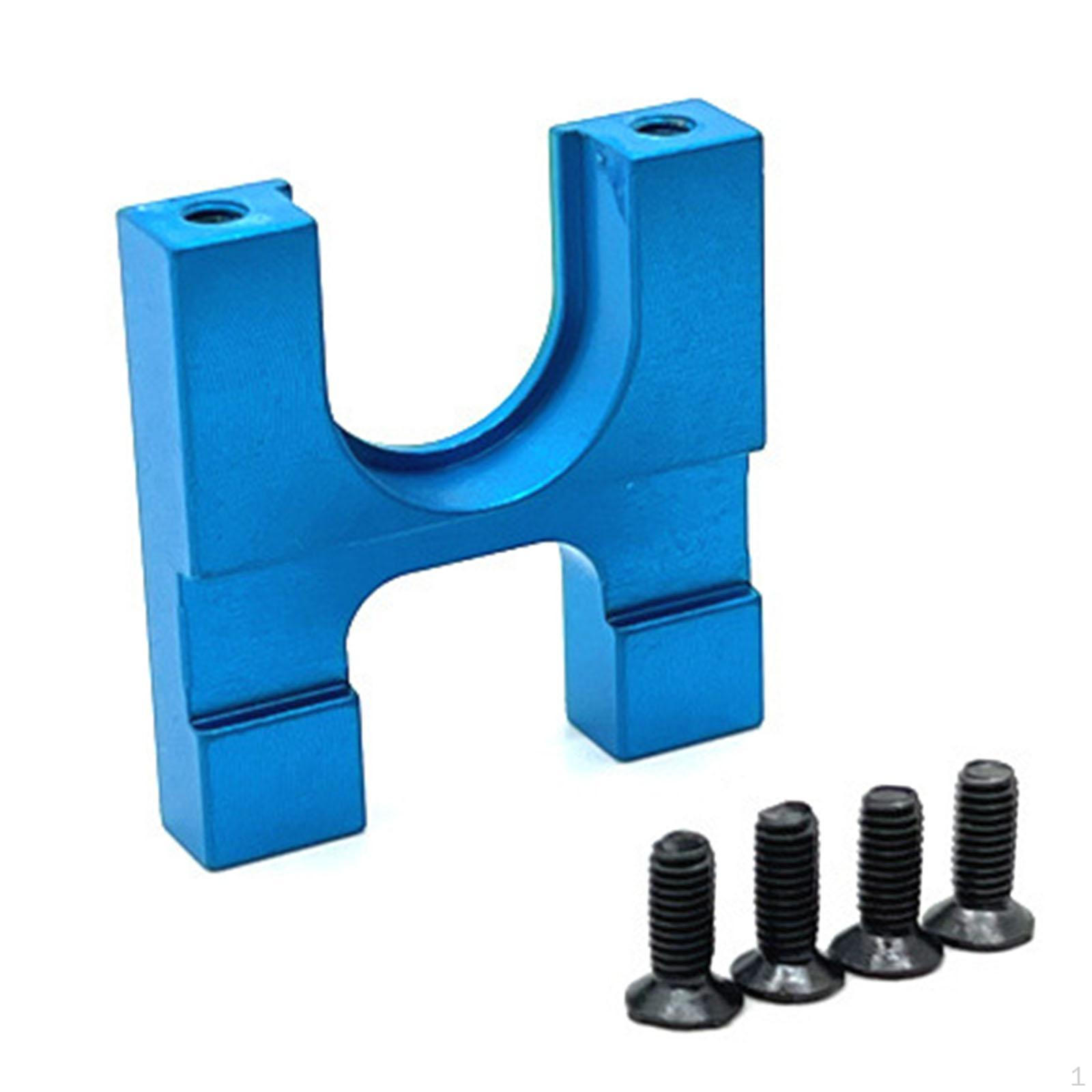 

RC Car Motor Holder Base Plate Metal Support Bracket for 1/10 Blue