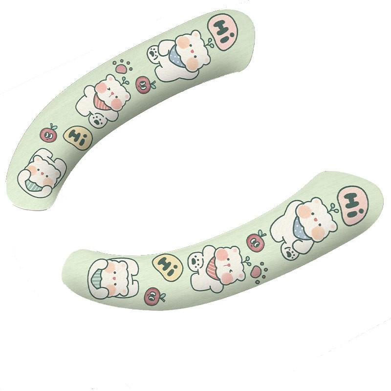 Reusable Toilet Seat Cover Pad With Static Adhesion - Soft Plush Use Cartoon Print 1200pcs Bulk