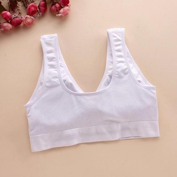 3pcs Women's Sports Bra Wirefree Yoga Bras Tank Top High Intensity Push Up Large Size S~6XL