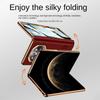Leather Plated Frame with Tempered Glass Protective film Case For Huawei Mate X6 MATE X6 All-inclusive Hinged Cover