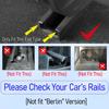 4pcs Rear Seat Rail Cover Protector For Tesla Model 3 Y Juniper 2025 Accessories Backseat Child Anti-kick Pad Protection Cover