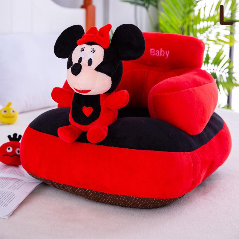 Infant Safety Seat Soft Stuffed Animal Baby Sofa Plush Baby Cushion Feeding Chair Learning To Sit Kids Back Support Plush Toy