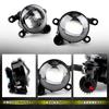 REPTICO Fog Lamp Universal Fit for and Other Compatible with L1B Serena Delica Caravan Taft and Factory Adjustable Beam Beautiful Cut IP67 and Impact