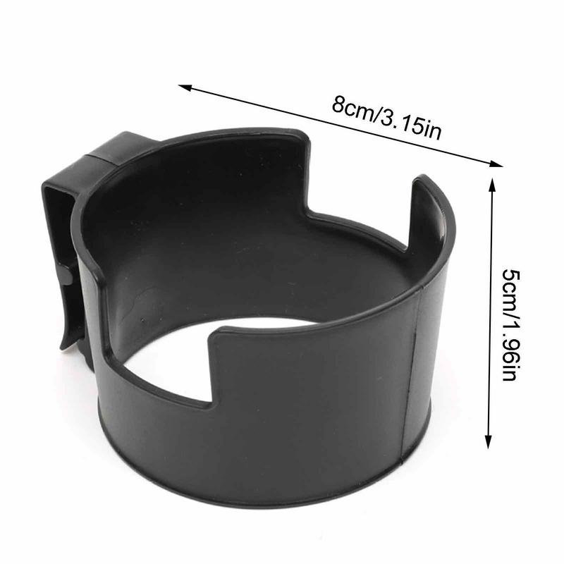 Automobilové držáky na kelímky Černý ABS držák na nápoje do auta Držák na nápoje do držáku na nápoje Držák na láhve do auta příslušenství