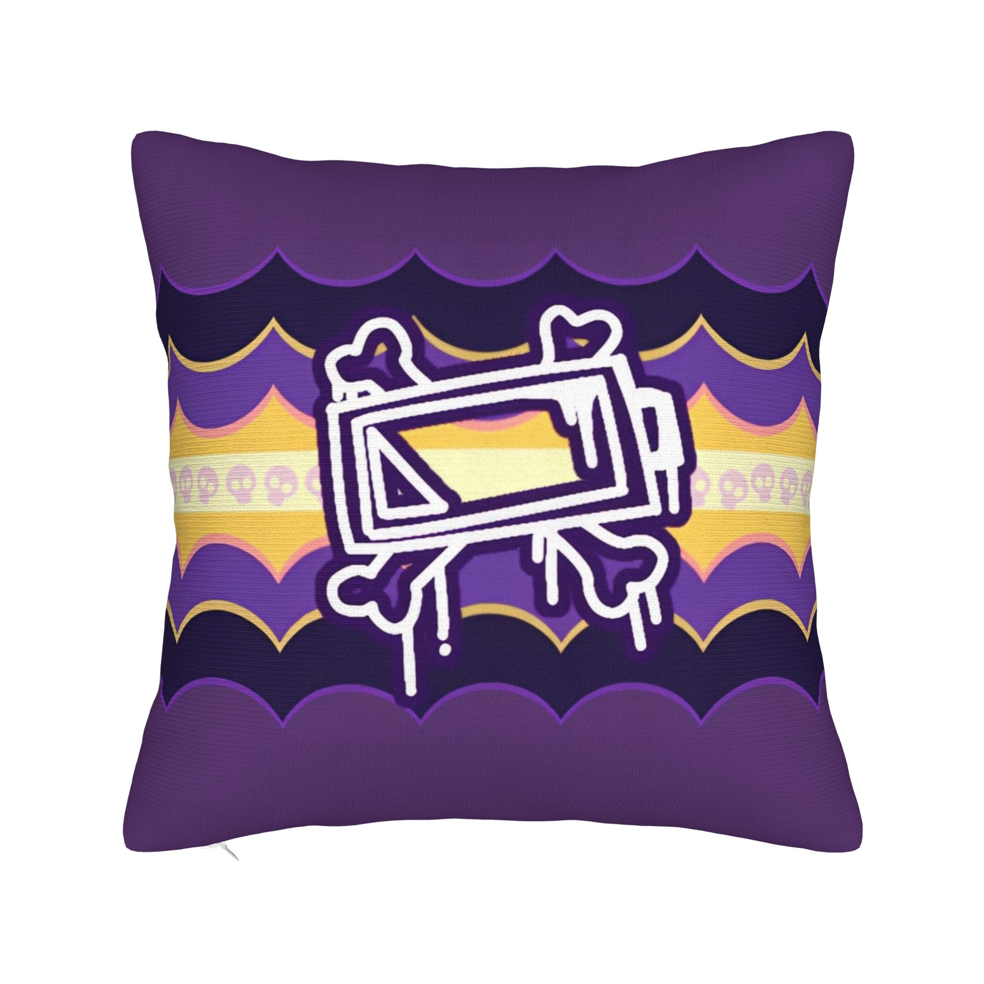 Murder Drones Square Pillow Cases  Cushion Covers Awesome Zipper Decor Pillowcase for Home 4040cm 30x30cm 12x12in