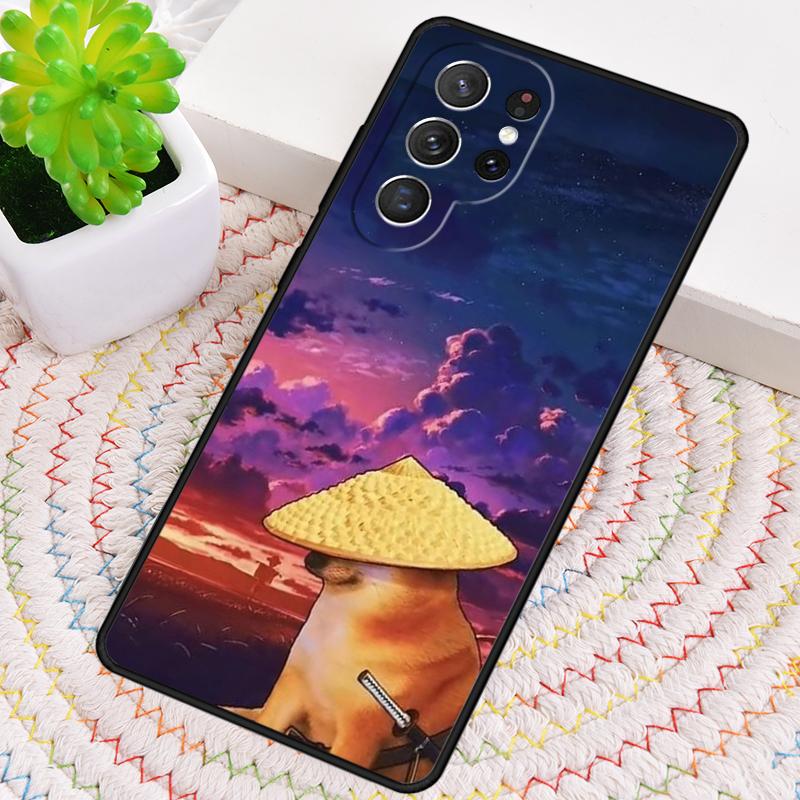 Cheems Doge Phone Case for Samsung Galaxy Note 10 Pro S26 Ultra S23 S24 FE S25 S21 S22 PLUS Shockproof Cove