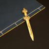 Pixiu Seven-Star Dao Ritual Instrument Brass Handmade Chinese Style Solid Sword Home Gift Decoration Ornament