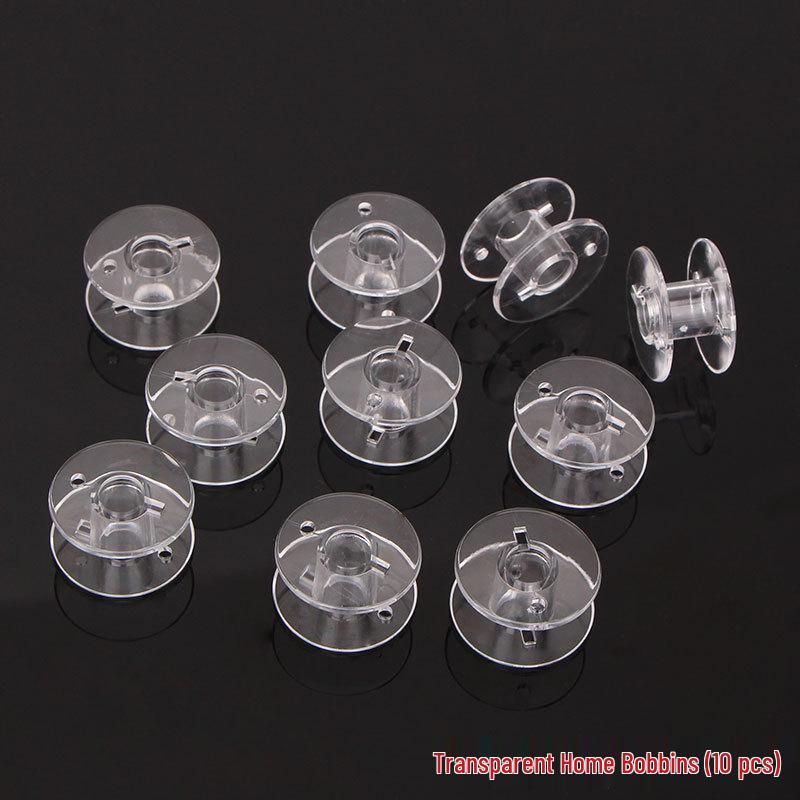 Industrial & Household Sewing Machine Bobbin Case Set – Includes Metal Bobbin Case & Foot Pedal for Flatbed Machines