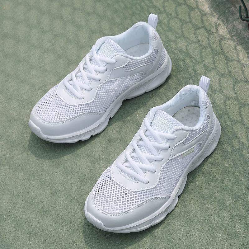 Summer New Sports Shoes Large Mesh Hollow Casual Shoes Lace-up