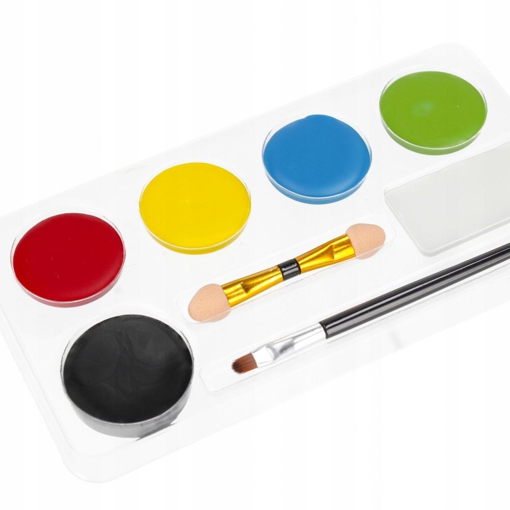 FARBY DO TWARZY 6KOL+AKC STK B C