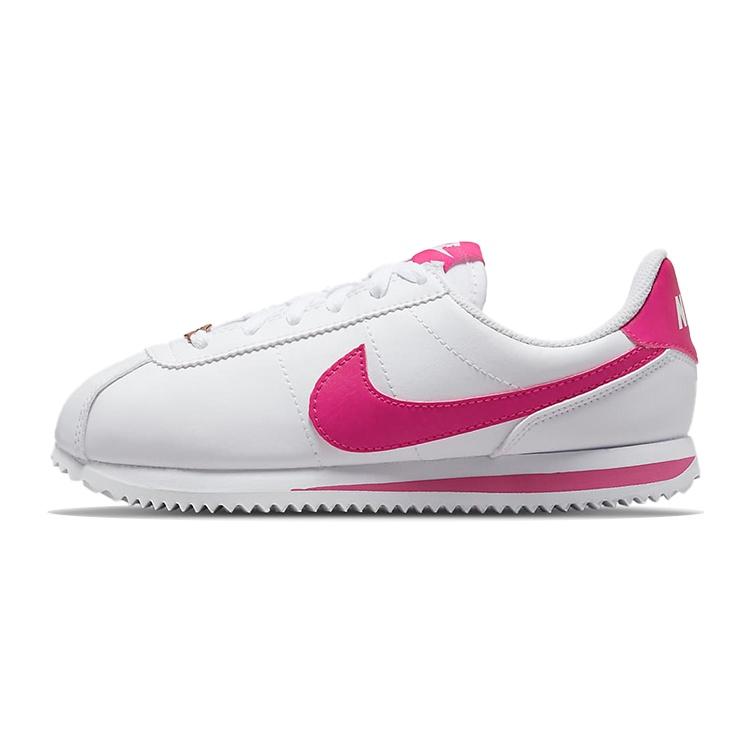 (GS) Nike Cortez Basic SL  White Pink Prime  Kids  904764-109 EU 38