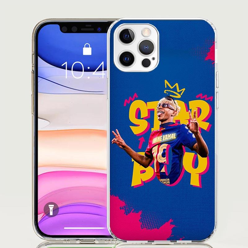 L-Lamine Y-Yamal 19 Case Phone Cover for Apple iphone 13 Pro Max 12 Mini 11 X XS XR XS Max 7 Plus 8 6S 6 5 SE 5S Trend Fundas