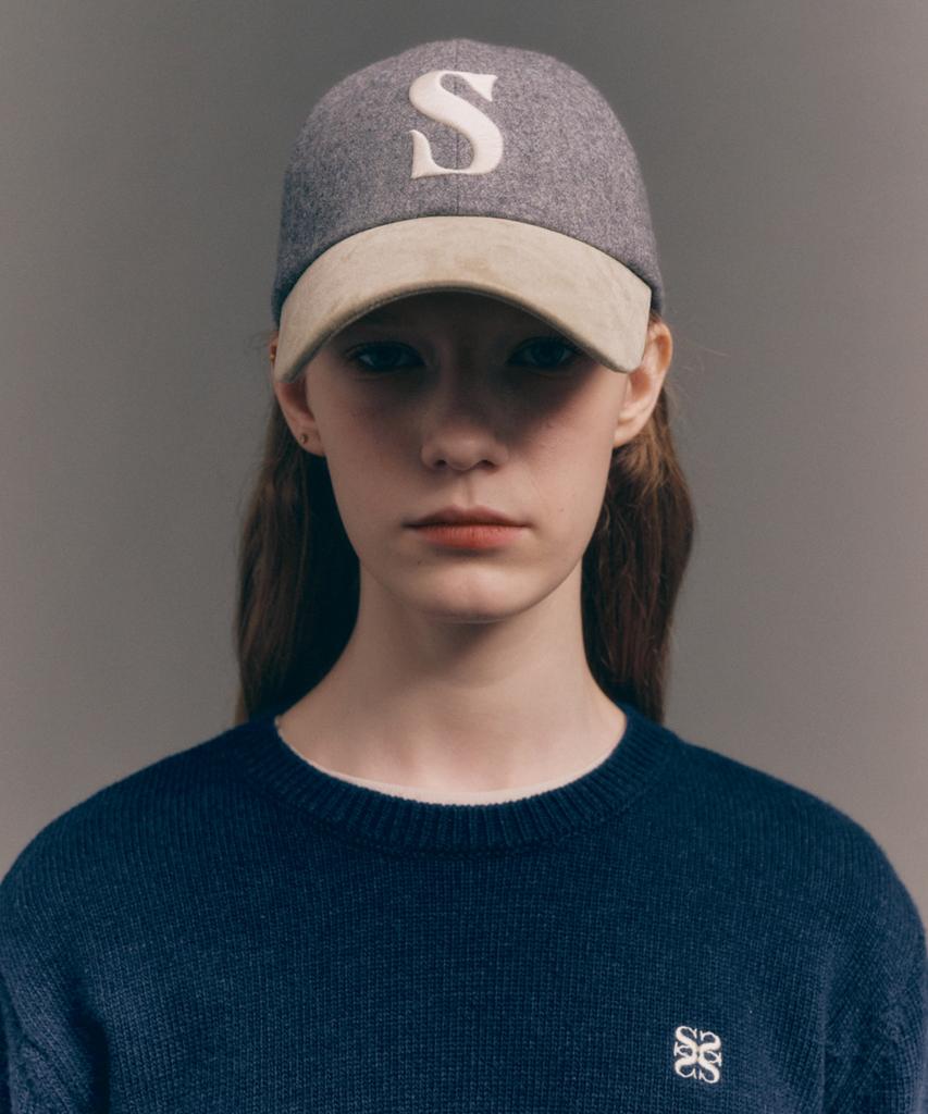 Seteo Wool Fox Suede Casual Ball Cap Beige