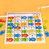 Children's Wooden Magnetic Fishing Toy - Letter & Number Puzzle for Parent-Child Interaction