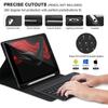 iPad 9.7/Air 2 Magnetic Bluetooth Keyboard Protective Leather Case with Pen Slot