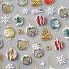 5D Embossed Nail Sticker Christmas Tree Snowflake Xmas Nail Art Decoration Slider Manicure Decoration Christmas Nail Supplies