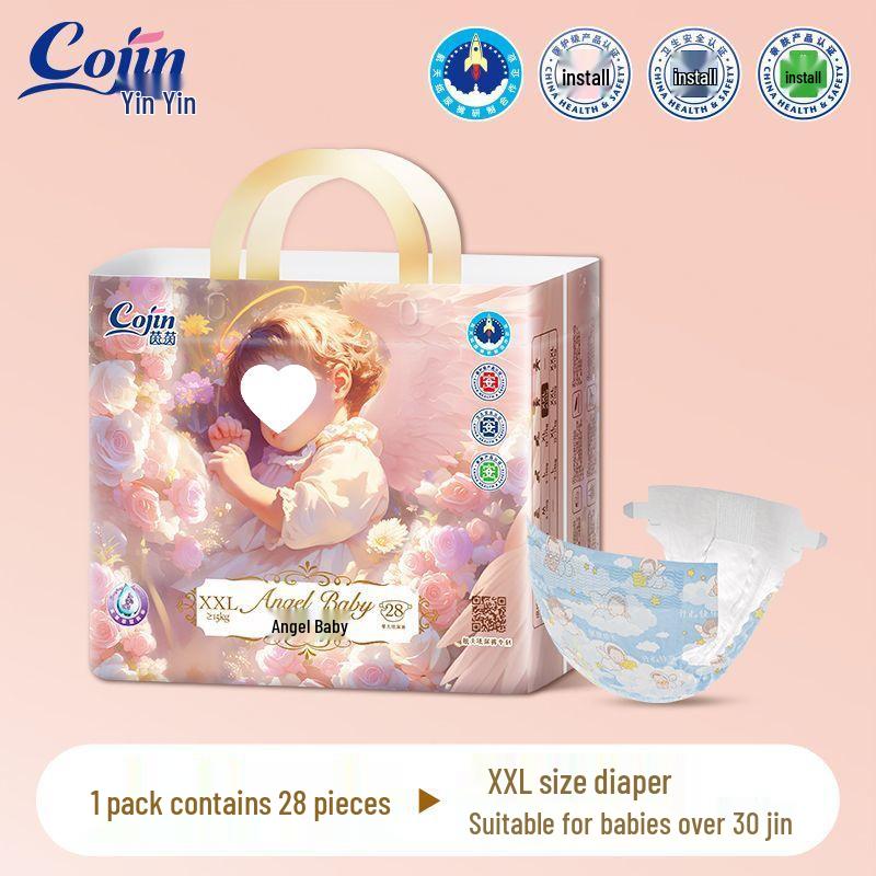 Sure! Here's a Refined Version of the Product Name: "Yin Yin AngelBaby Soft & Breathable Diapers."