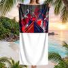 LOSC Lille FC Print Quick Dry Beach Towel Microfiber Absorbent Portable Travel Swimming Towel