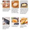 Foldable Silicone Bread Mold Food-Grade Rectangular Sourdough Baking Pan & Storage Container for Toast Cakes Space-Saving Kitchen Tool for Home