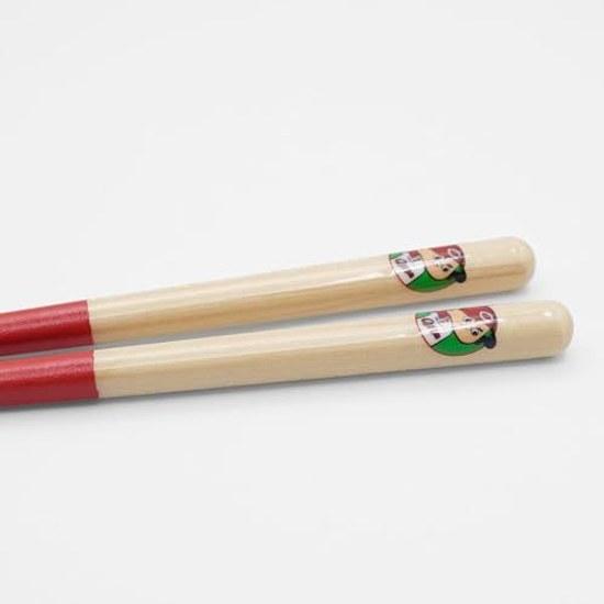 Hyozaemon Kattobashi Color Hiroshima Toyo Carp Chopsticks Made Japan 22.5cm AD-755