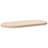 Vidaxl Tabletop, 70X35X2.5 Cm, Solid Pine Wood, Oval