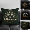 Brand Blaser Cushion Cover Natural Linen Pillowcase Set AllinOne Decor for Sofa Bedroom Chair