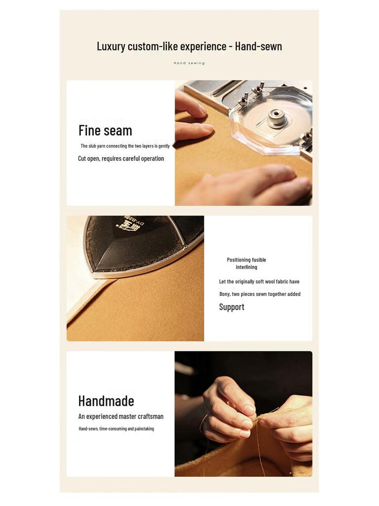 XUEXI Elegant Winter Double-Faced Wool Coat