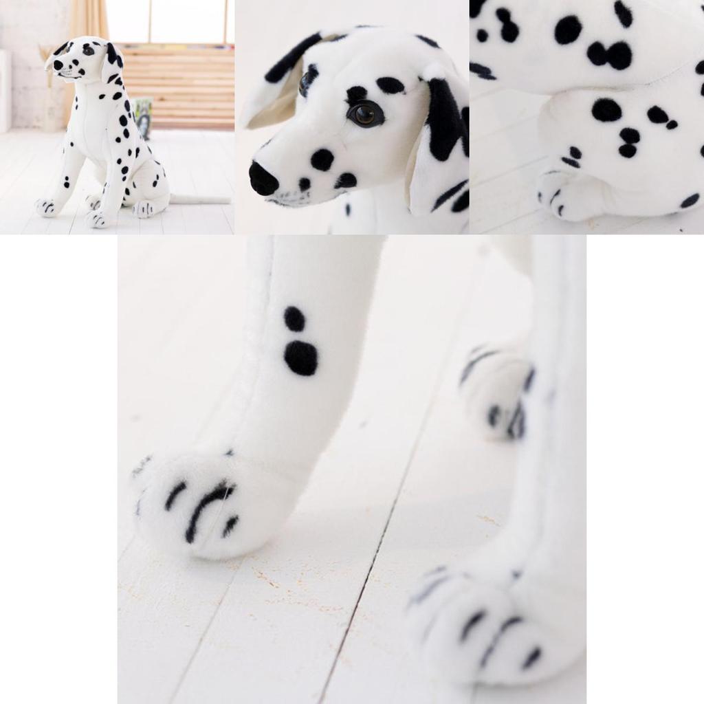 Lebensechtes Stofftier Hund Plüschtier 50cm Stehender Hund Weich und Gemütlich Kindergeschenk