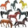 Simulated Animal Horse Models  Foals  Steeds  Black Horses  Thousand-mile Horses  Wild Horses  Children's Cognitive Toys  Animal Model Ornaments