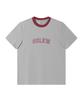 SOLEW Logo Graphic Ringer T-Shirt_Gray