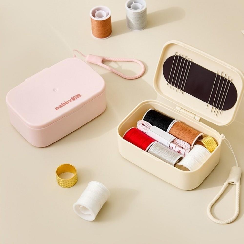 Space Saving Sewing Set Easy Sewing Manual Sewing Tool Kit Needle and Thread Box  Household