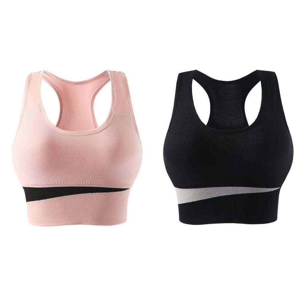European Women's Wireless Shockproof Sports Bra - Quick-Dry Yoga & Running Vest