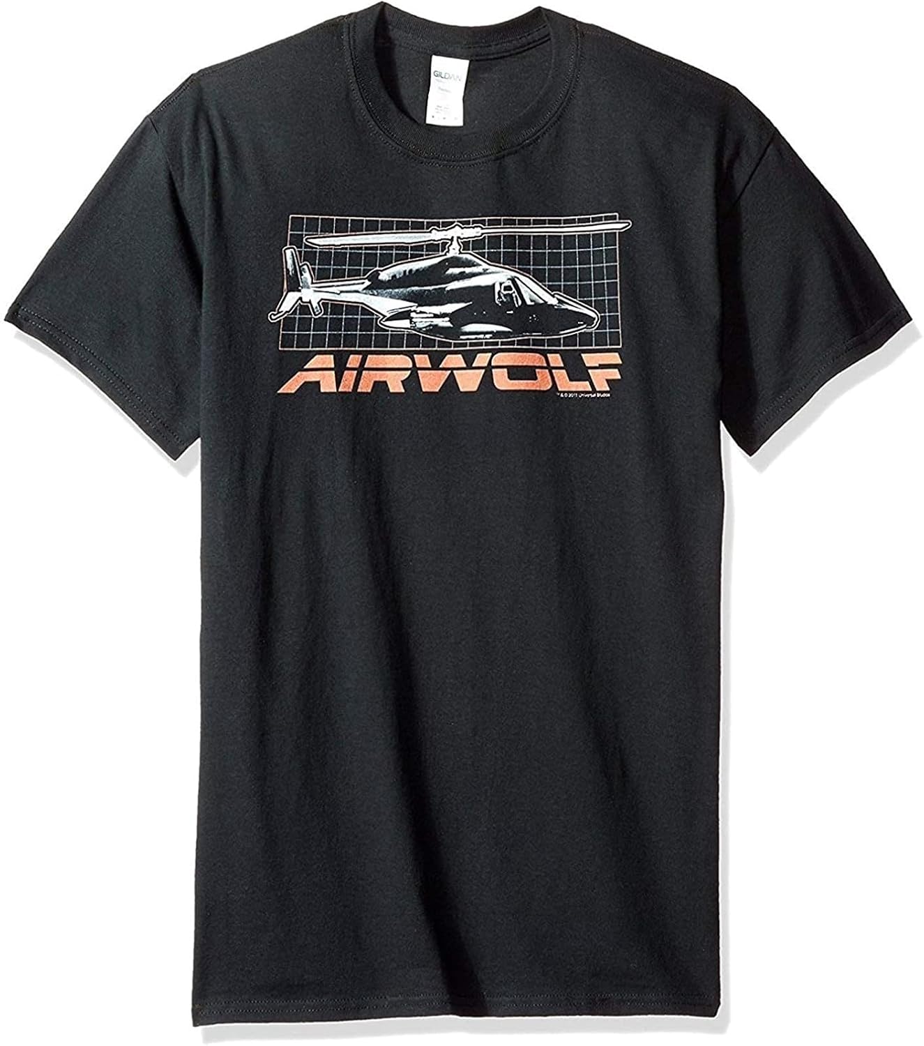 Men s Airwolf Grid Men T Shirt XS чёрный