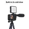 Aluminum Alloy Cage Metal Frame Protective Housing Case for GoPro Hero 13/12/11/10/9 Action Camera with 1/4 & Cold Shoe Mount