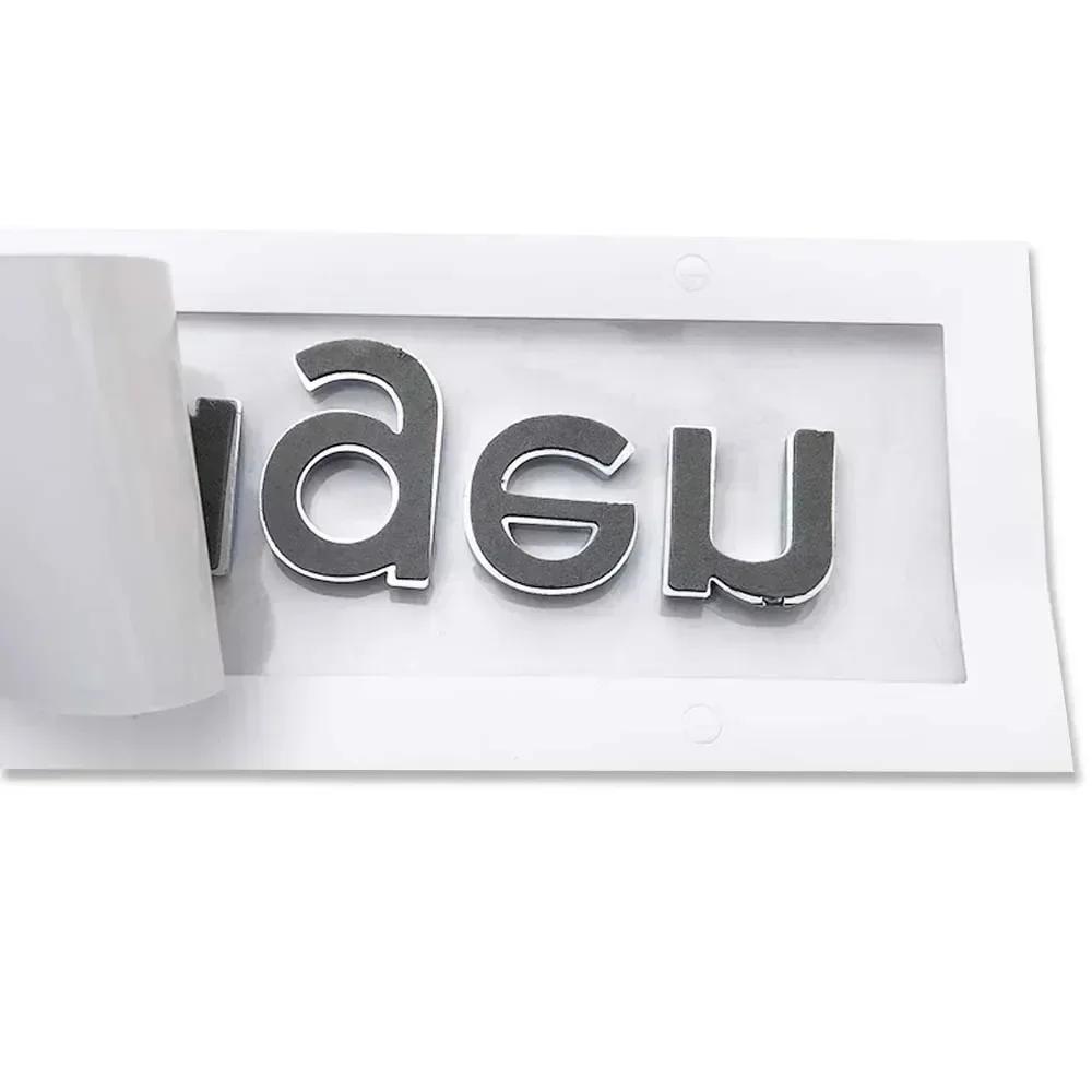 Nuovo Stemma Decorativo con Logo Volkswagen per Bagagliaio Auto in ABS per VW Golf Caddy Scirocco Passat Rline Emblema Stemma Stic per Styling Auto