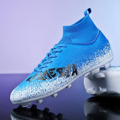 Mandarin Duck Football Shoes Youth Children Adult Training Sneakers Spikes Broken Nails Lawn Sports Shoes Shoes