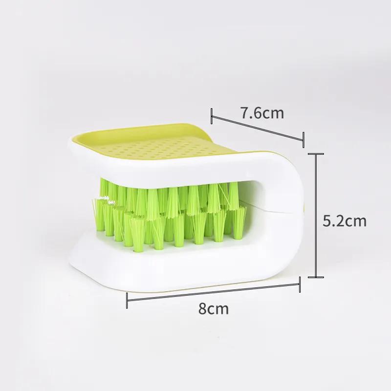 Household Kitchen U-Shaped Double-Sided Knife Brush Chopstick Cleaning Brush Hard Bristle Knife And Fork Cleaning Brush Tableware Brush