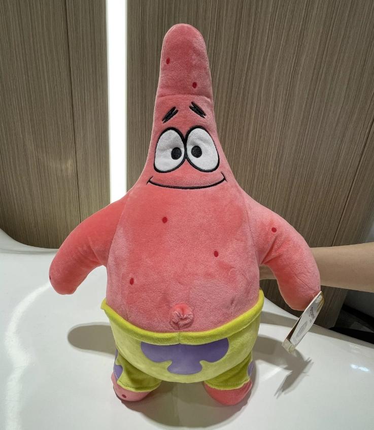 Genuine Anime Spongebob Squarepants Patrick Star Squidward Eugene H. Krabs Gary Kawaii Cartoon Stuffed Plush Toys Birthday Gift