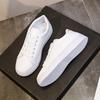 Thick Soled White Shoes for Women in Spring Autumn Fashionable Versatile White Student Single Shoes