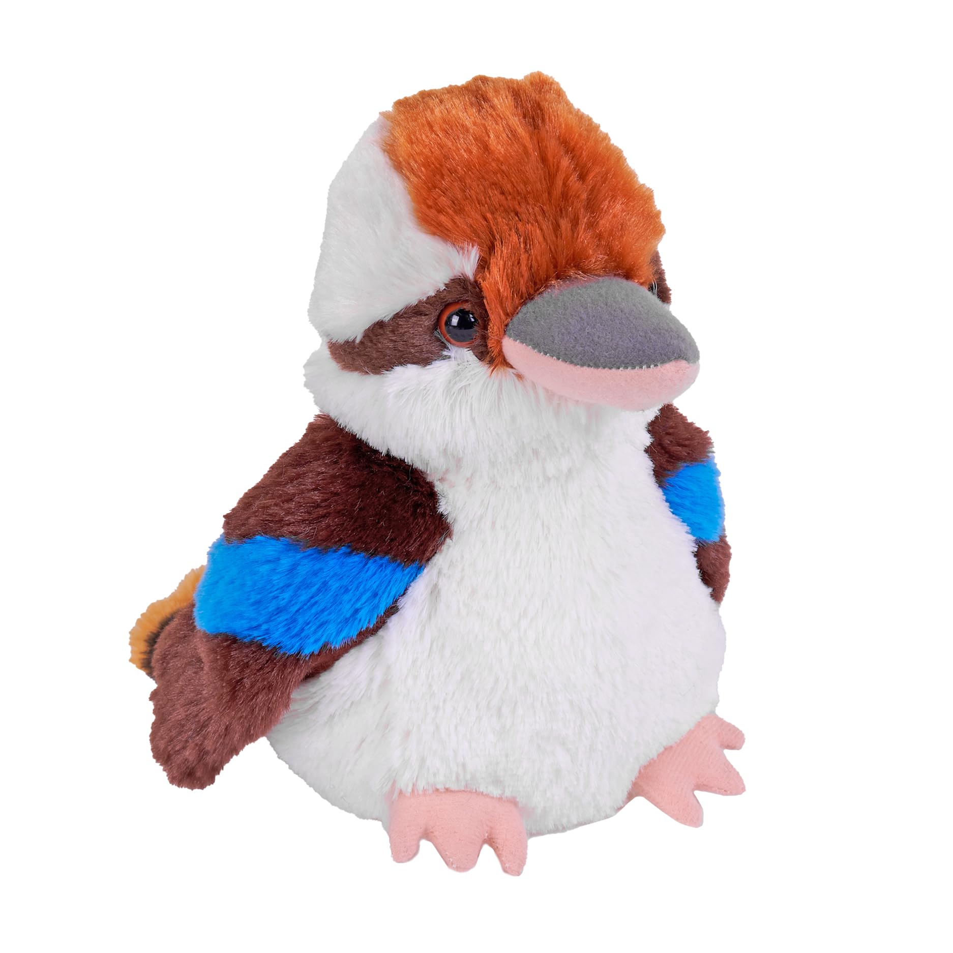 

Wild Republic Kookaburra Plush Mini Soft Wild W14 x D20 x 27919 Toy, Cuddlekins, Material, Animal, Gift, Present, H18cm,