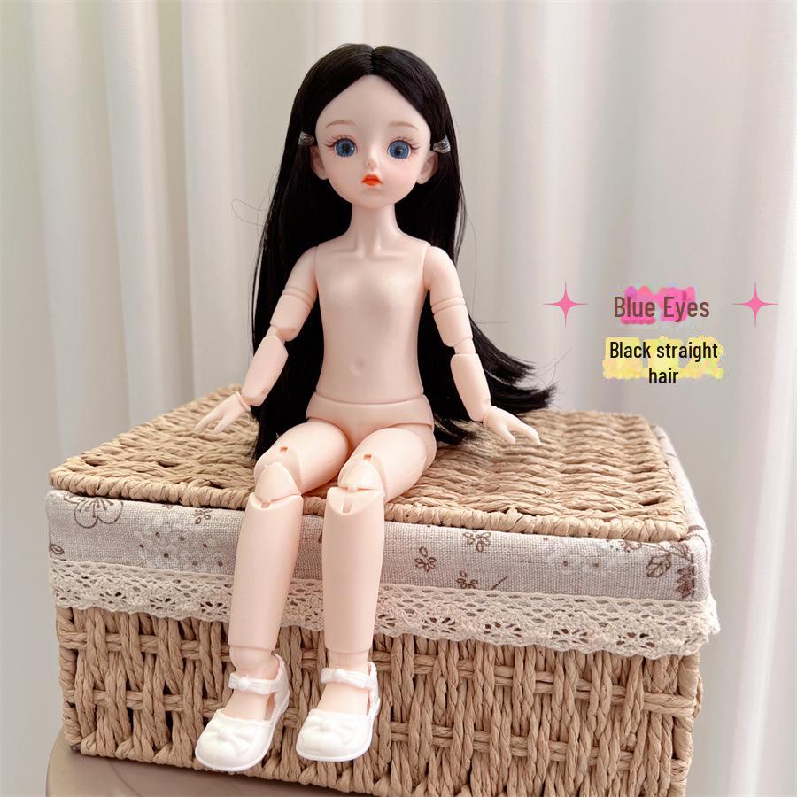 

Высококачественная кукла BJD высотой 30 см с 20 шарнирами и разноцветными контактными линзами Head + Body + Shoes (Music Version)