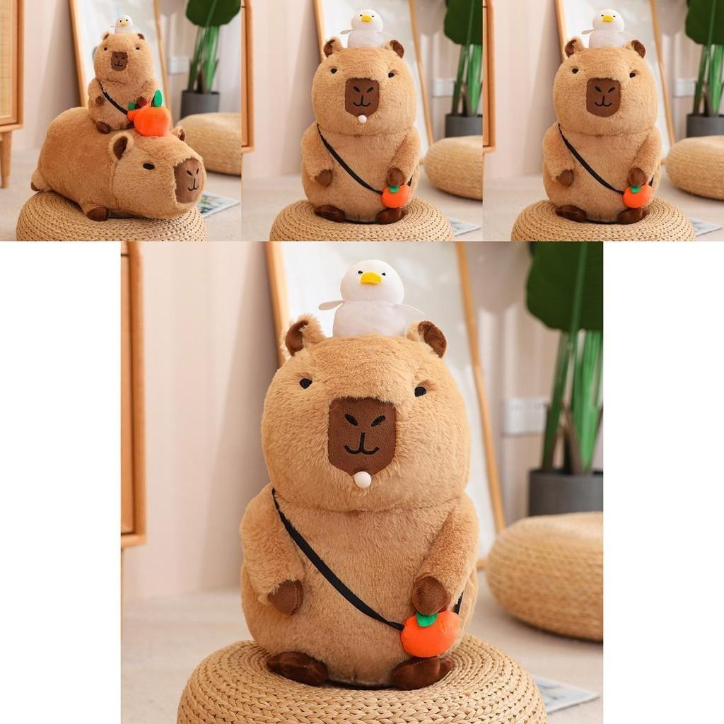 Cute Capybara Plush Toy Adorable And Soft Stuffed Animal Pillow Doll Perfect Gift For Kids