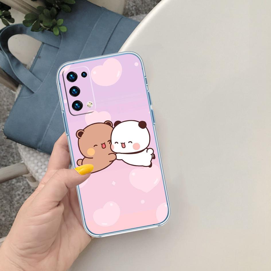 CJ21 BUBU DUDU Transparent Phone Case for LG K22 K30 K40 K40S K41 K42 K50 K50S K51 K51S K52 K61 K62 K71 K92 Q60 Q61 V40 V50 V60