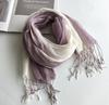100% Linen Gradient Woman Spring Scarf Echarpe Muslim Hijab Foulard Shawls Tie Dye Scarves Women/Men Sjaal Scarfs for Ladies
